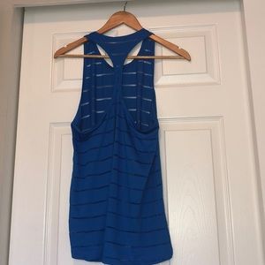 Blue tank top
